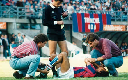 la lesión